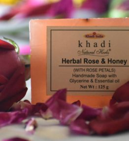 Khadi Herbal Rose & Honey Soap
